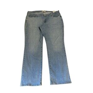 Levi‎ Strauss & Co. Levis Classic Straight Jeans Womens Size 20W Light Wash